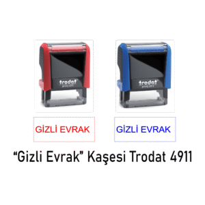 Gizli Evrak Kaşe Trodat 4911
