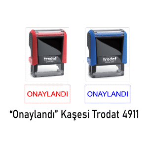 Onaylandı Kaşe Trodat 4911