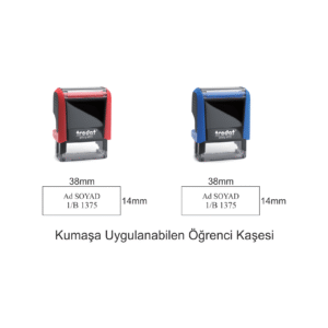 Tekstil Mürekkepli Öğrenci Kaşe
